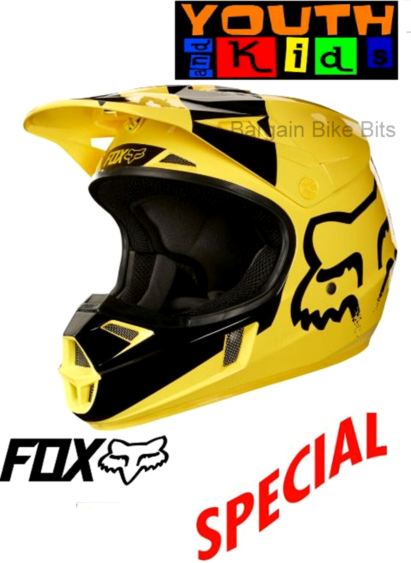 fox kids helmet