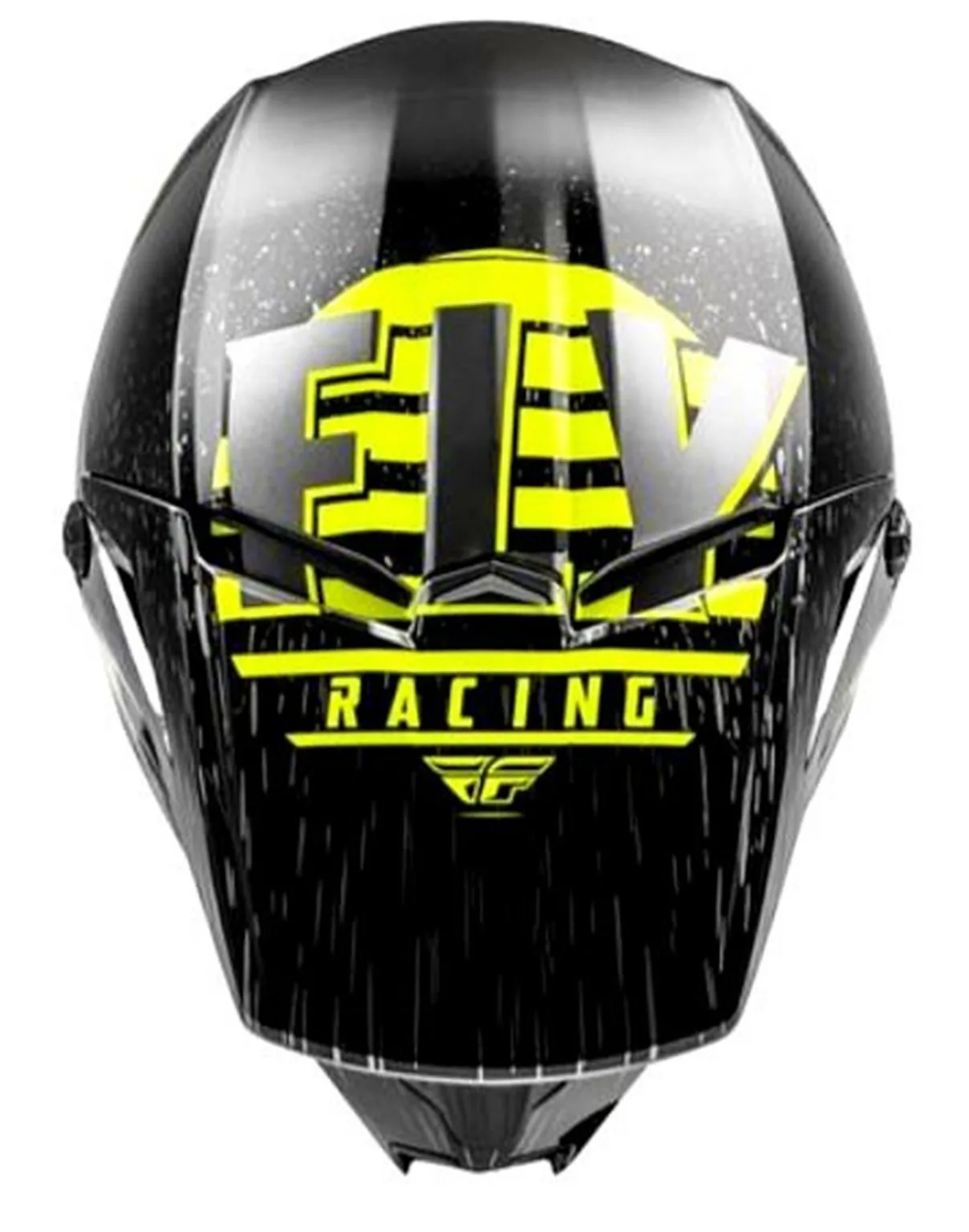 CLEARANCE! Fly Racing Kinetic Dirt Bike Helmet K120 Motocross MX Off Road(HI-VIZ/Black)