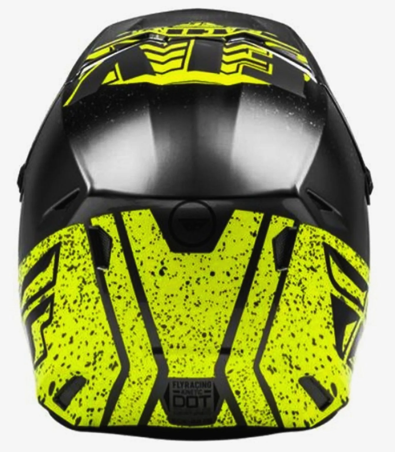 CLEARANCE! Fly Racing Kinetic Dirt Bike Helmet K120 Motocross MX Off Road(HI-VIZ/Black)