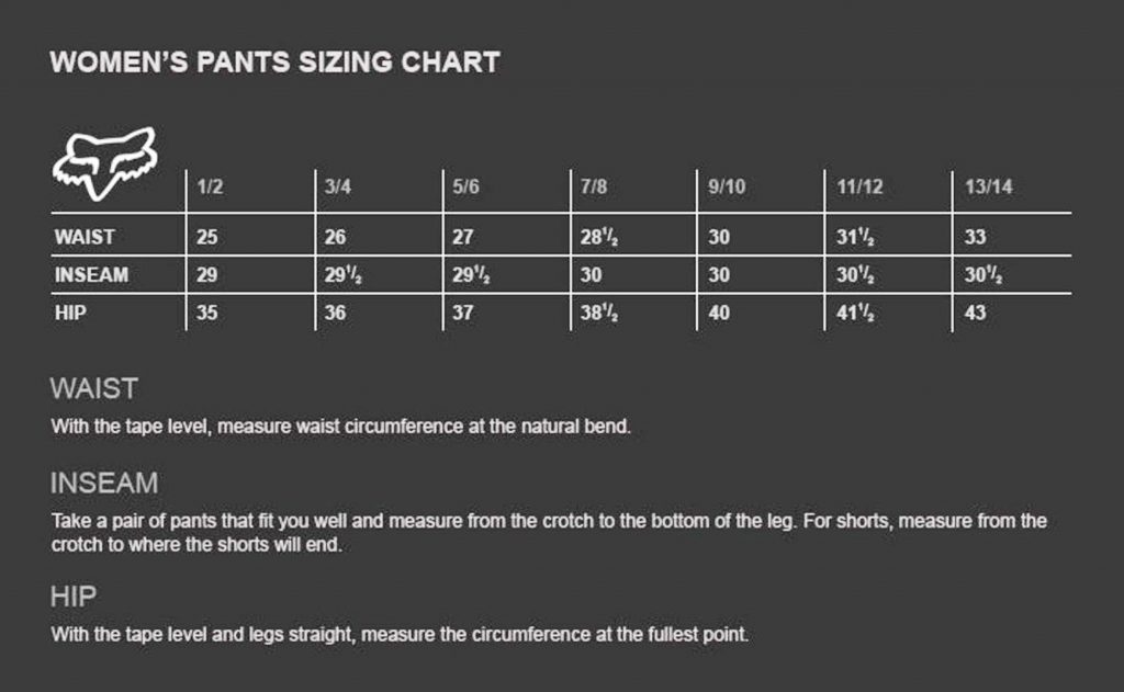 MX CLEARANCE Fox Female Motocross pants & jersey combo #1/2 (Waist 25 ...