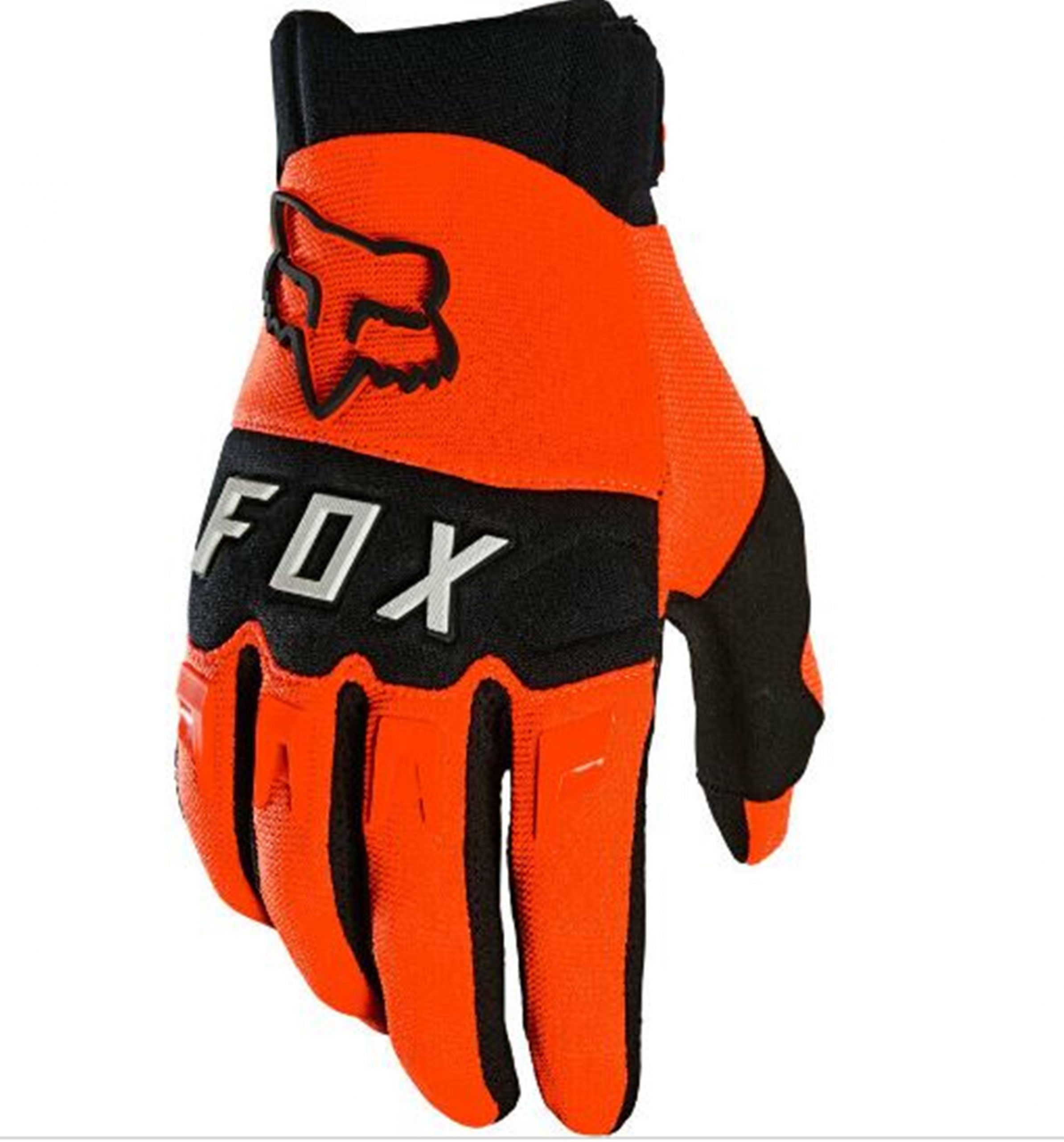 FOX Dirtpaw Youth Motocross gloves KTM Fluro Orange Kids Youth ...