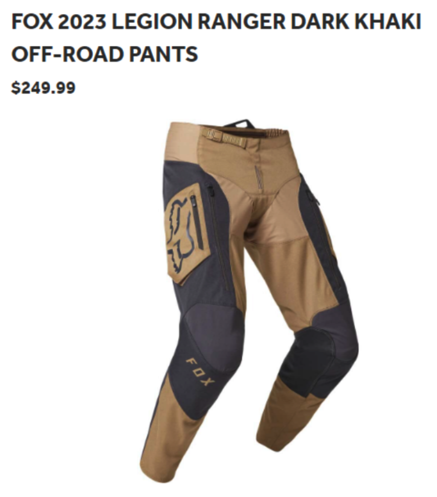 Ranger Off Road Pants