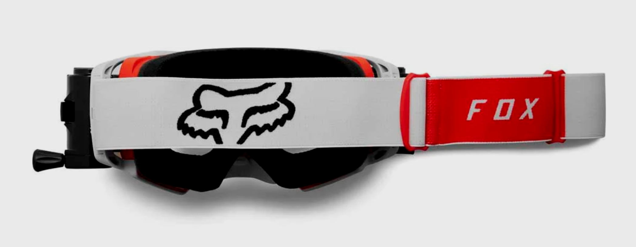 Fox Air Space Stray ROLL OFF Dirt Bike Goggles Red/grey Off Road ...