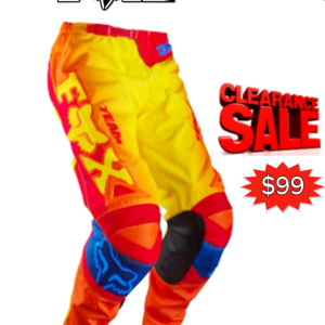 Fox Racing Youth 180 Riding Motocross Dirt Bike Pants Sz 12/14 purchases 28 Blue Yellow