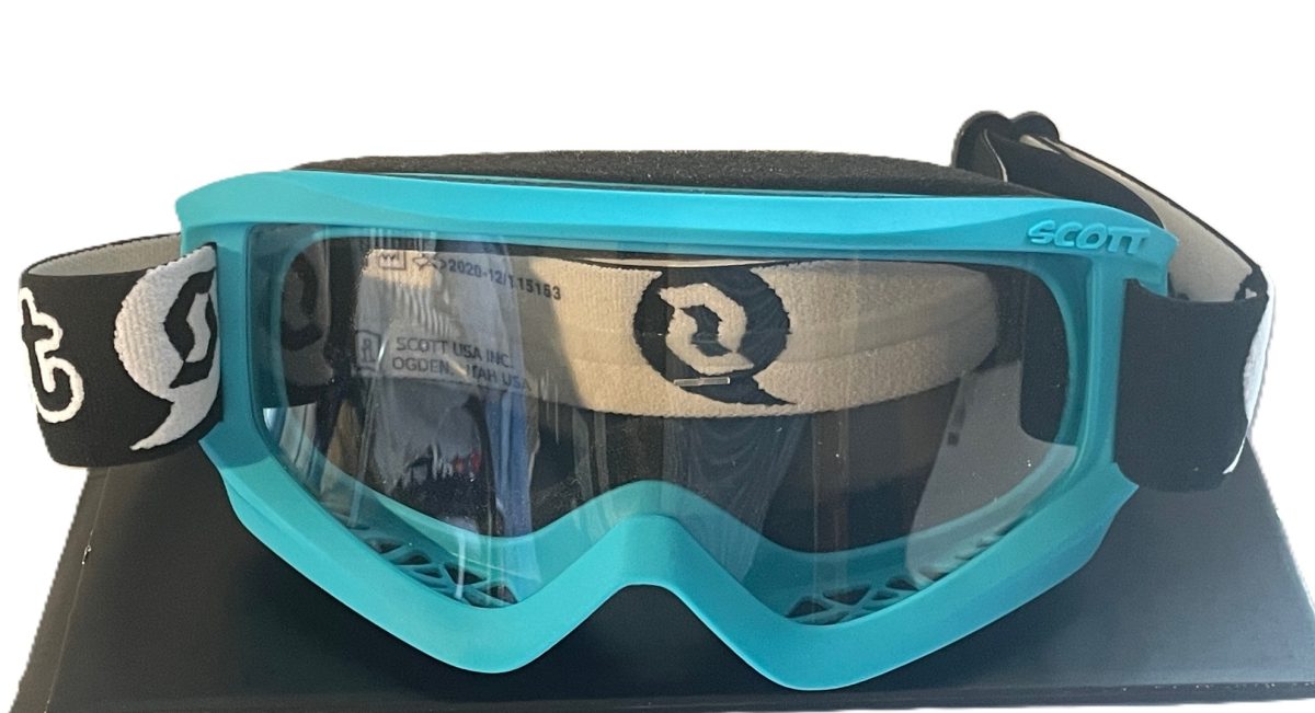 SCOTT AGENT Kids Dirt Bike Goggles BLUE Clear Lens Youth MX Enduro